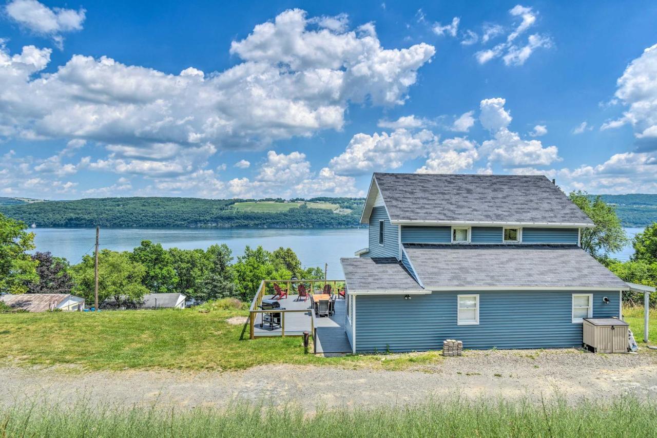 Watkins Glen Lakeview Cottage With Waterfall! 外观 照片